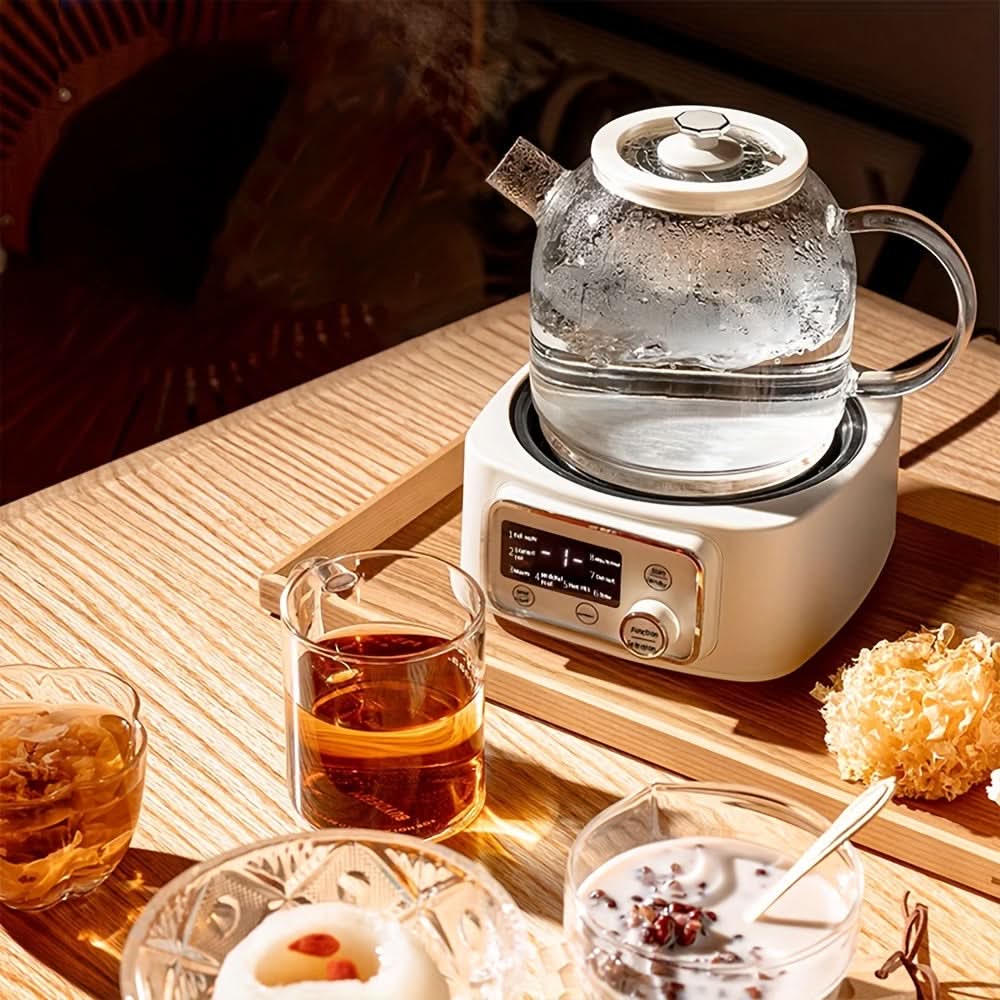 Multifunctional Glass Fiber Teapot – 50.72oz Health Preserving Kettle