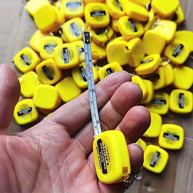 10-pieces Stainless Steel Mini Tape Measures