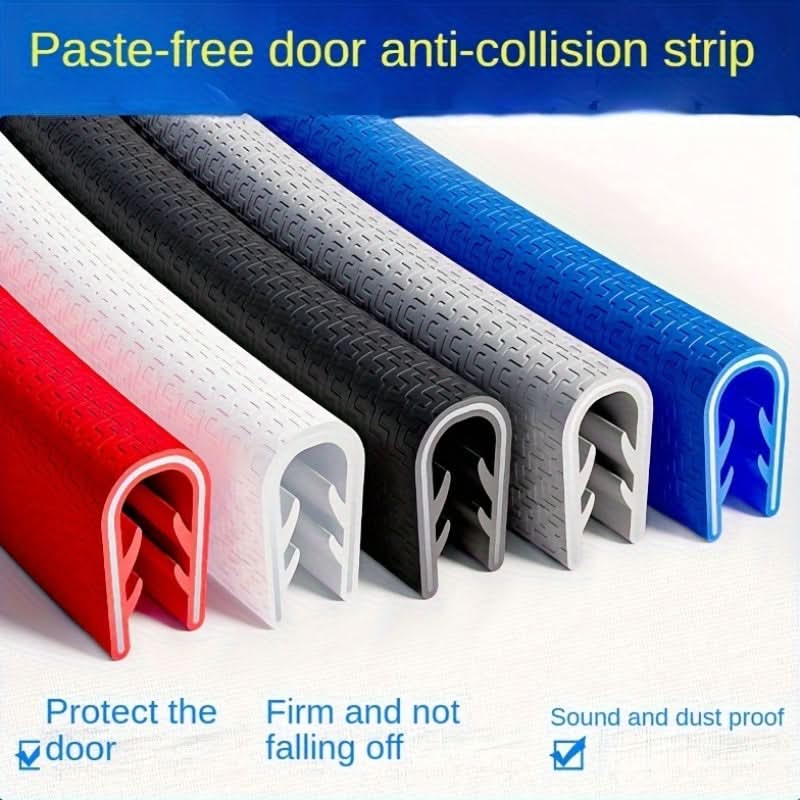 PVC Car Door Edge Guard Trim – Universal Anti-Collision Adhesive Strip