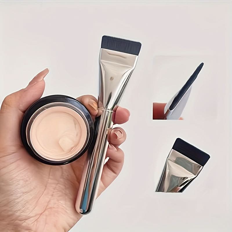 Ultra-Thin Flat Foundation & Mask Brush