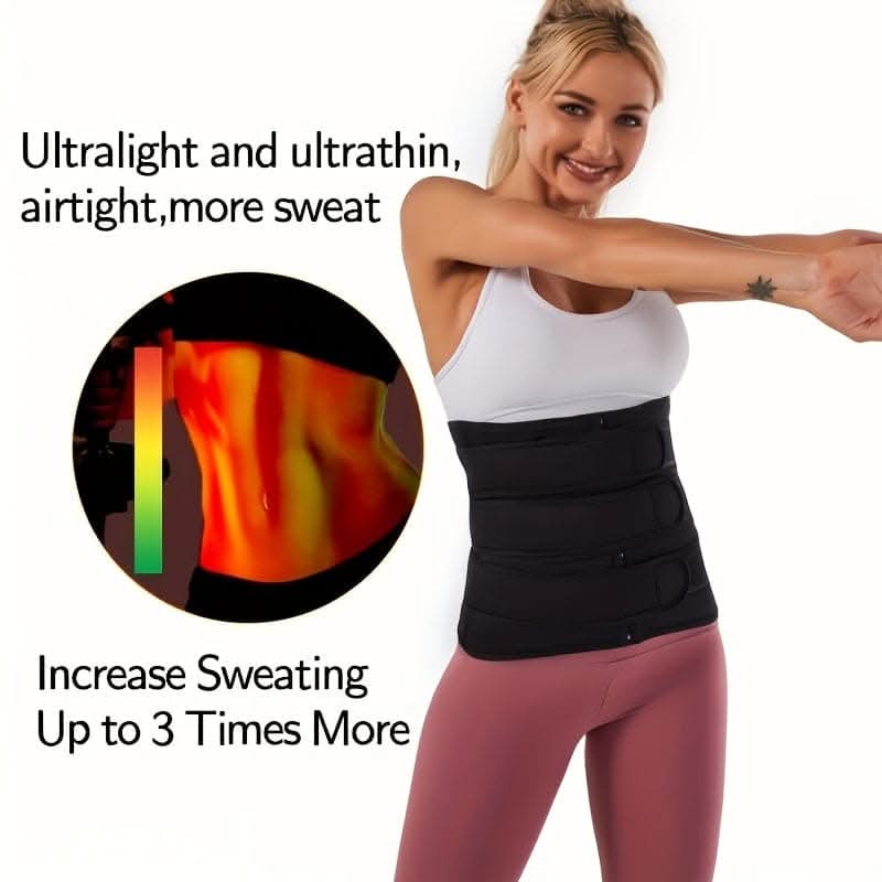 Heavy-Duty Slimming Waist Trainer with Breast Support