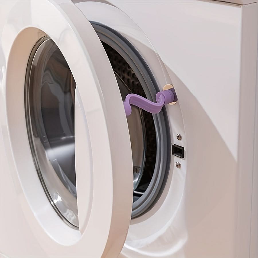 Magnetic Washing Machine Door Stop – Strong Anti-Pinch Holder