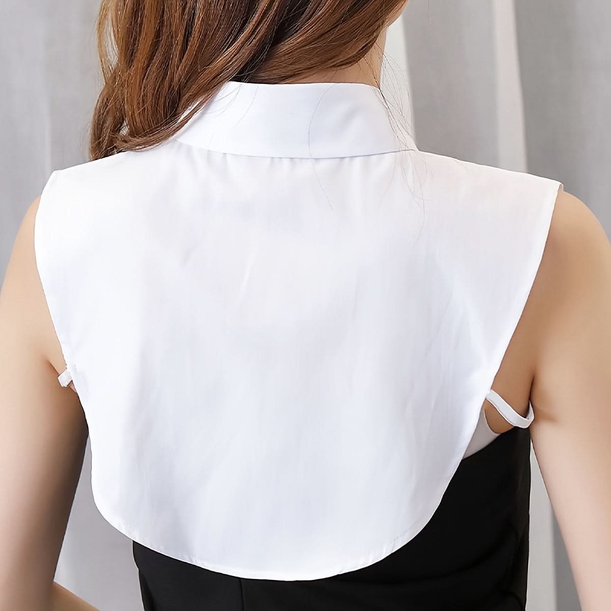Women's Minimalist Detachable Half-Shirt Collar