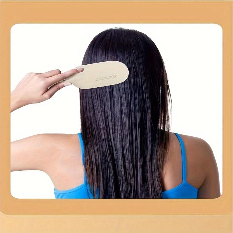 Detangling Hair Brush with Scalp Massager – Styling Comb for Curly Hair