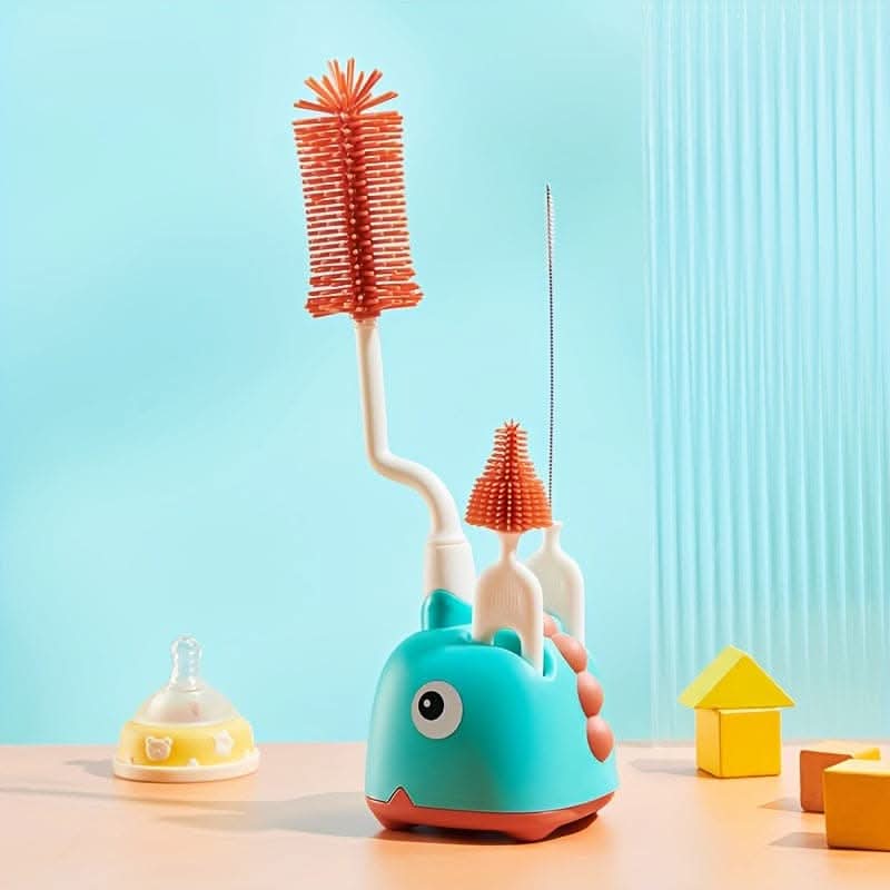 3pcs Silicone Bottle Brush Set