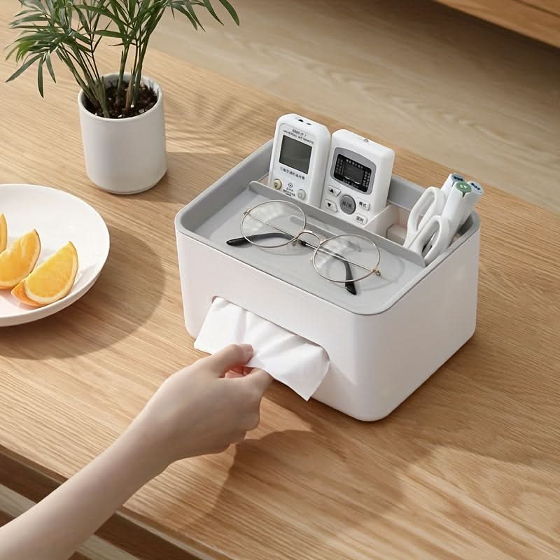 Multifunctional Desktop Storage Box – Tissue Holder