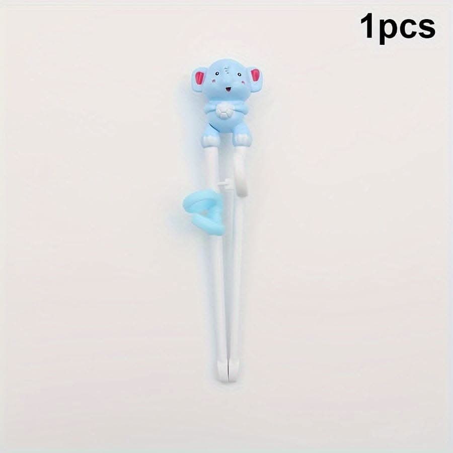 Dinosaur-Shaped Training Chopsticks For Kids - Reusable, Easy-Grip Learning Helpers For Ages 3-6