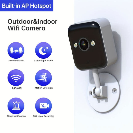 1080P Wireless Security Camera, Two-Way Audio