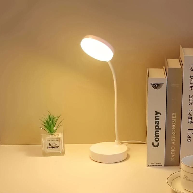 USB LED Desk Lamp with Eye-Care Dimming
