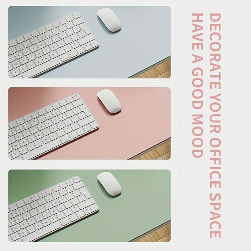 Durable PU Leather Desk Mat – Waterproof & Non-Slip