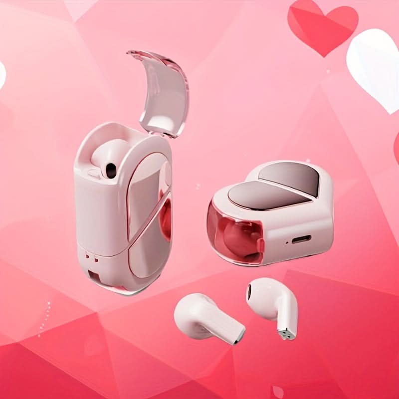Heart-Shaped Headphones with Ultra-Long Battery Life
