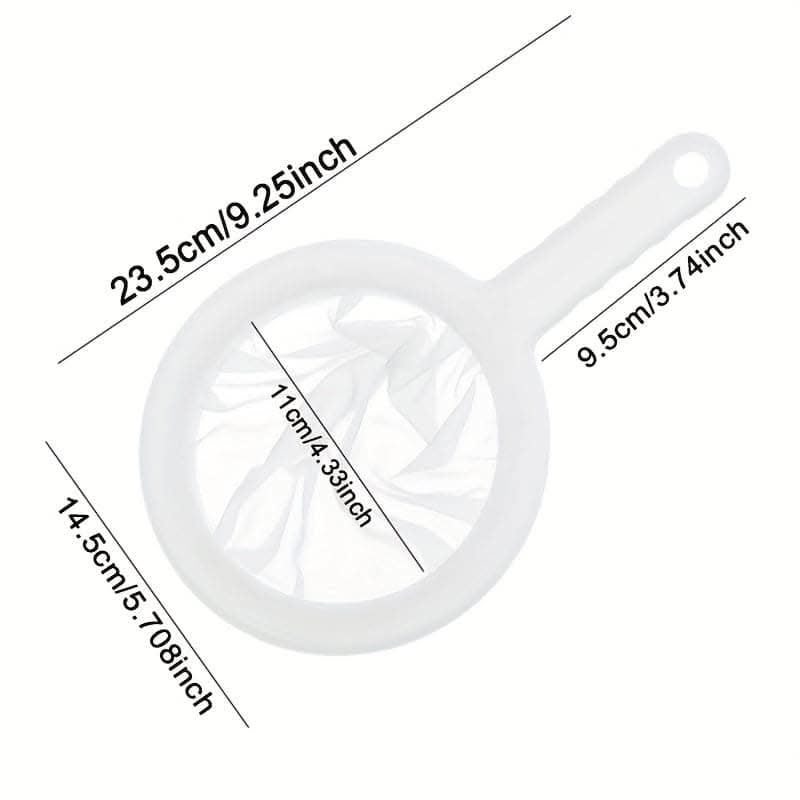 2pcs Fine Mesh Strainers - 100 Mesh Food & Juice Filter