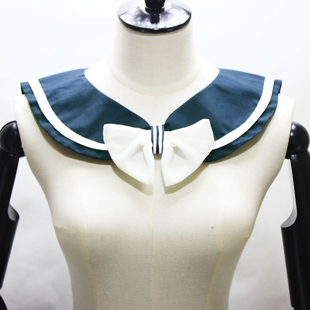 Women's Sailor-Style Detachable Navy Collar