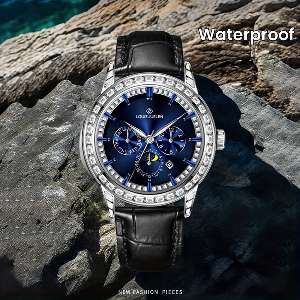 Watch King Men's Fashion Mechanical Watch, Waterproof, Glow-in-the-Dark