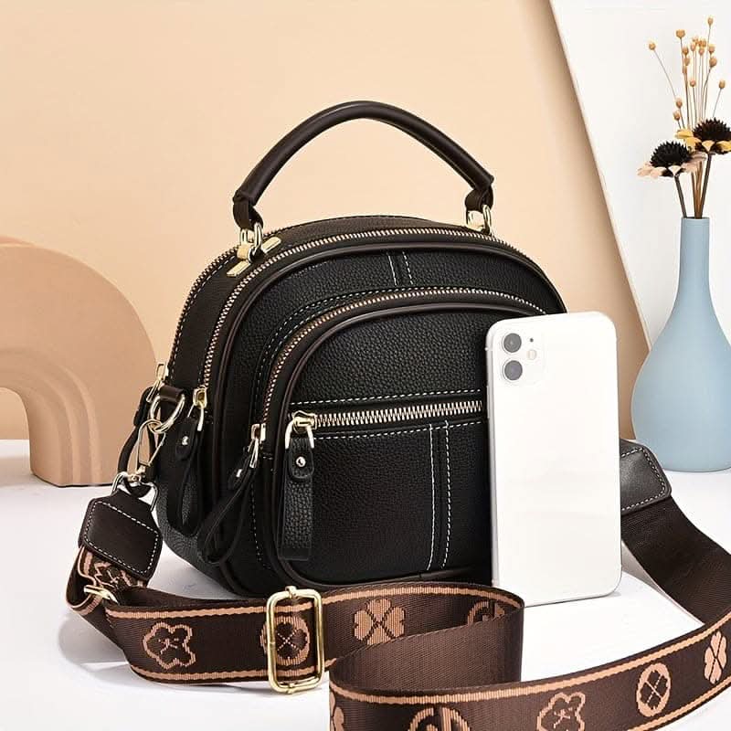 Women's Fashionable Versatile Small Handbag With Adjustable Strap