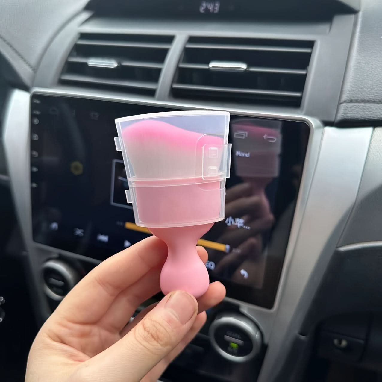 Soft Bristle Car Cleaning Brush for Interior Detailing