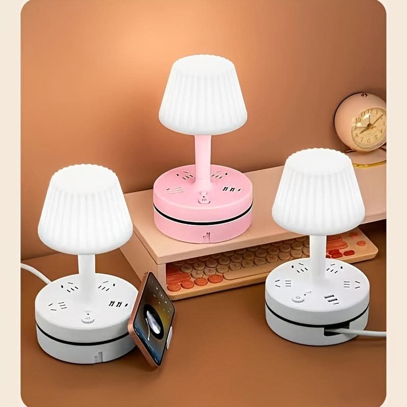Modern LED Desk Lamp – 3 Lighting Modes, Adjustable Brightness