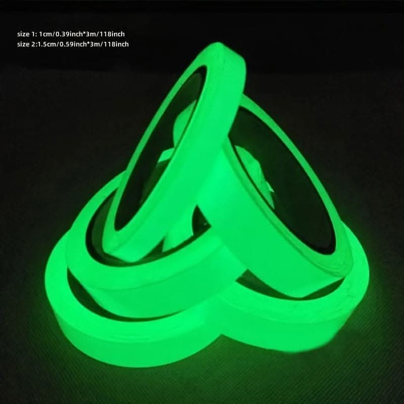 Illuminated Charm Glow-In-The-Dark Garden Tape – High-Visibility Decor
