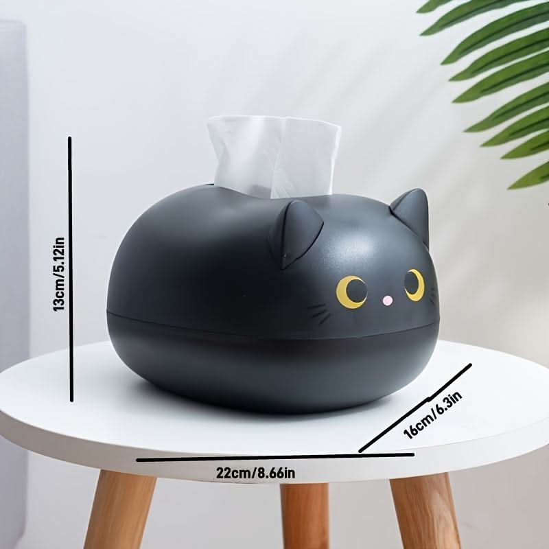 Cute Cartoon Kitty Tissue Box Holder