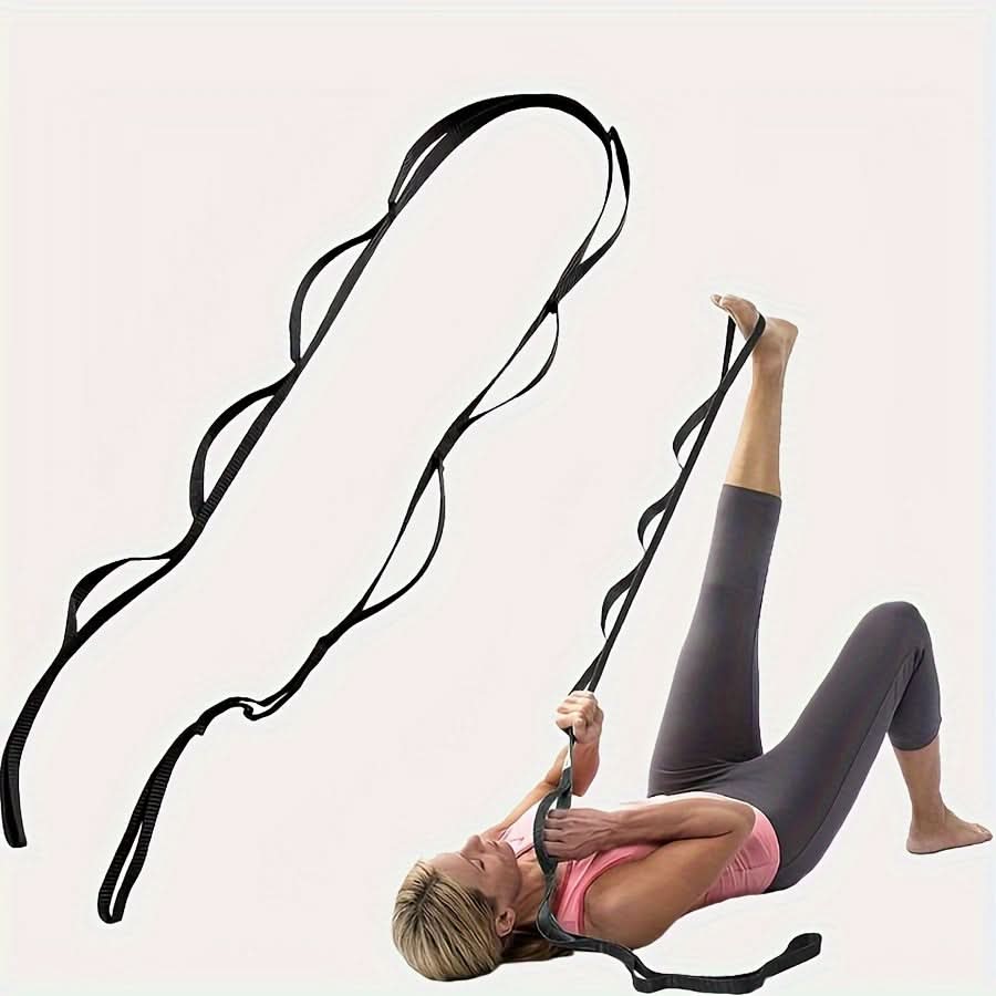 Segmented Yoga Stretching Resistance Strap