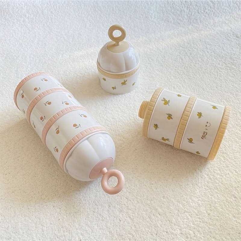 Baby Formula Dispenser Set – 3-Layer Portable Milk Powder Container