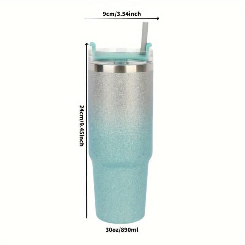30 Oz Stainless Steel Insulated Bottle – Keeps Drinks Hot or Cold for Hours