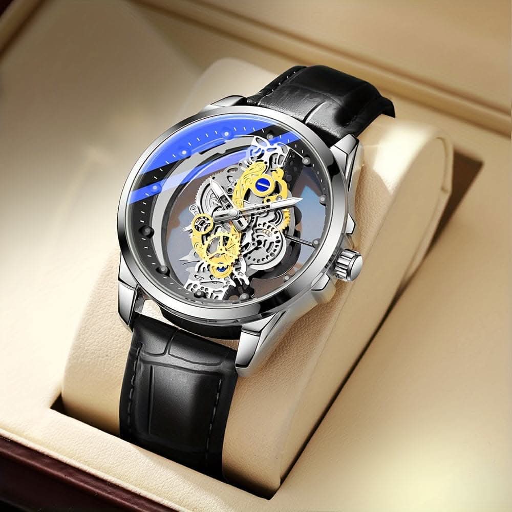 TPW Elegant Men's Quartz Watch – Durable Steel Strap