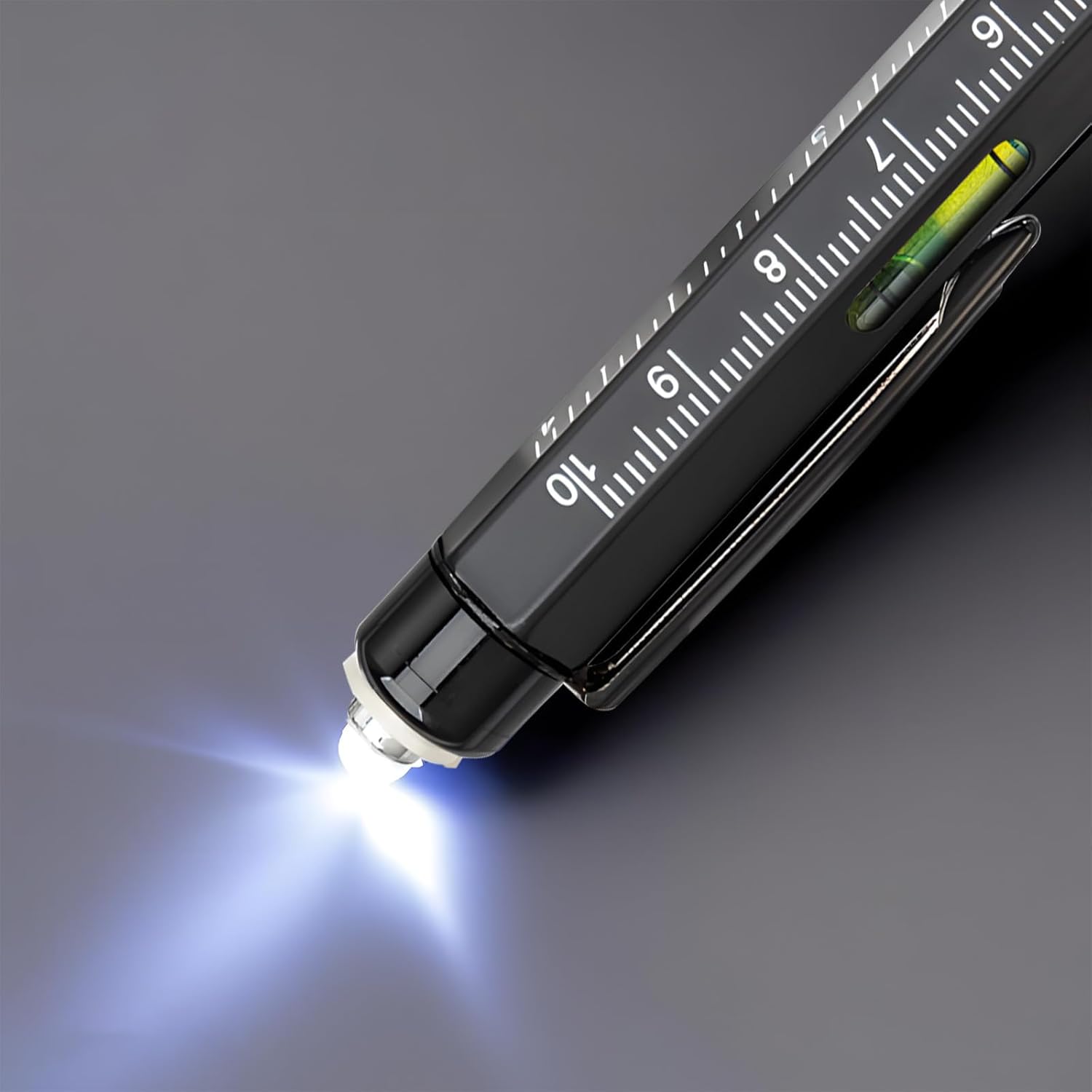 Multitool Pen Set – 9-in-1 LED Screwdriver, Bottle Opener & Touchscreen Stylus Gift Tool