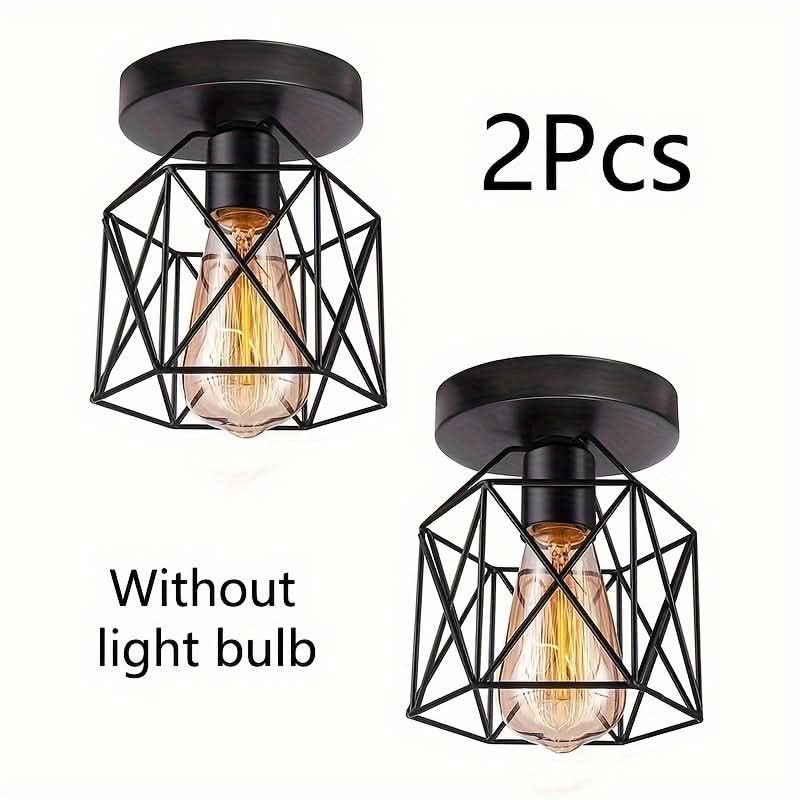 Minimalist Scandinavian Ceiling Lights - 2-pieces