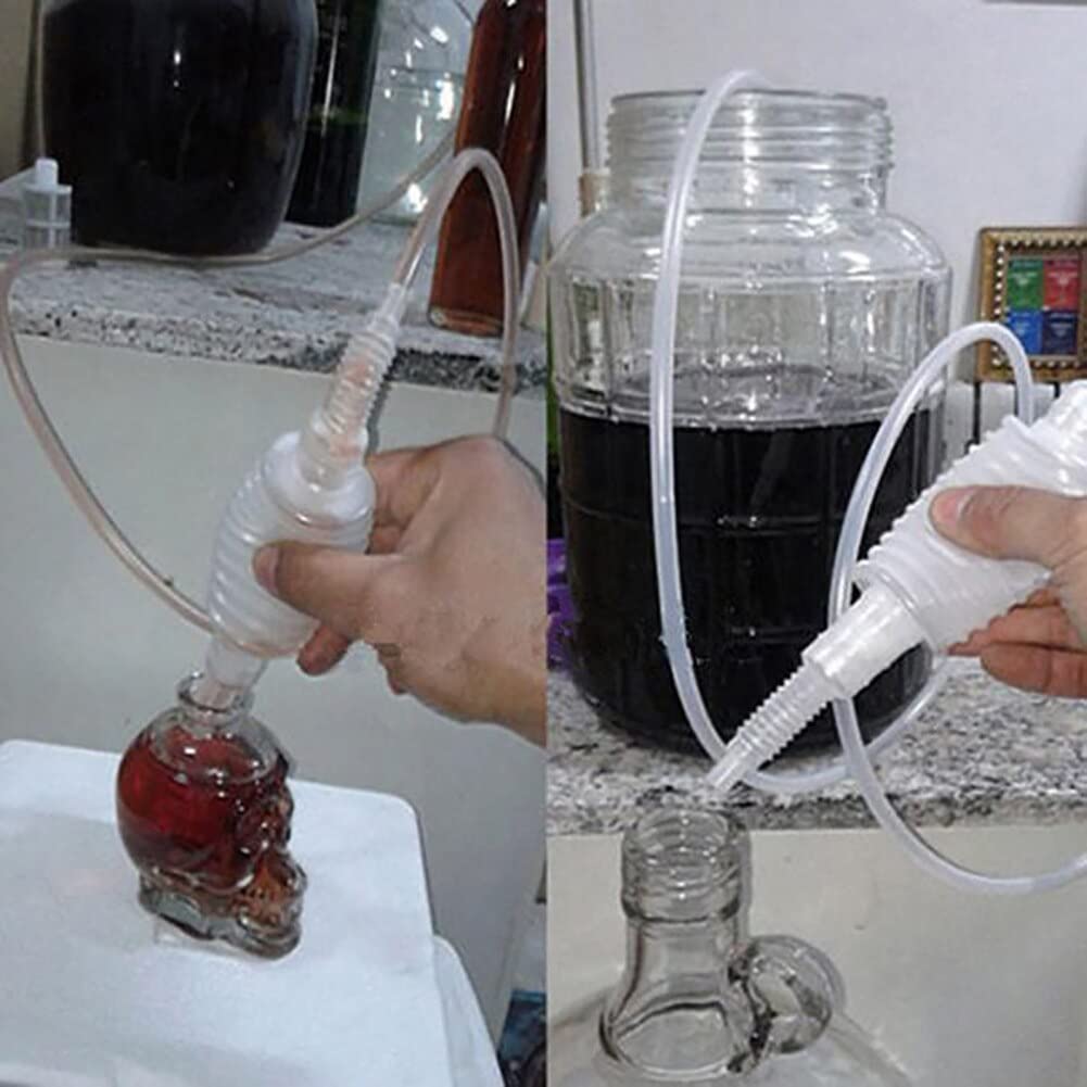 2M Home Brewing Siphon Hose – Transparent Beer & Wine Making Tub