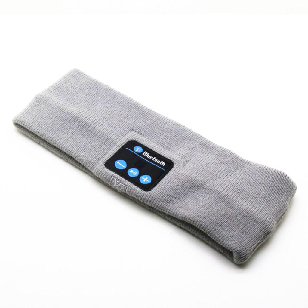 Wireless Bluetooth Sports Headband – Sweat-Absorbent Music Headscarf for Running & Yoga