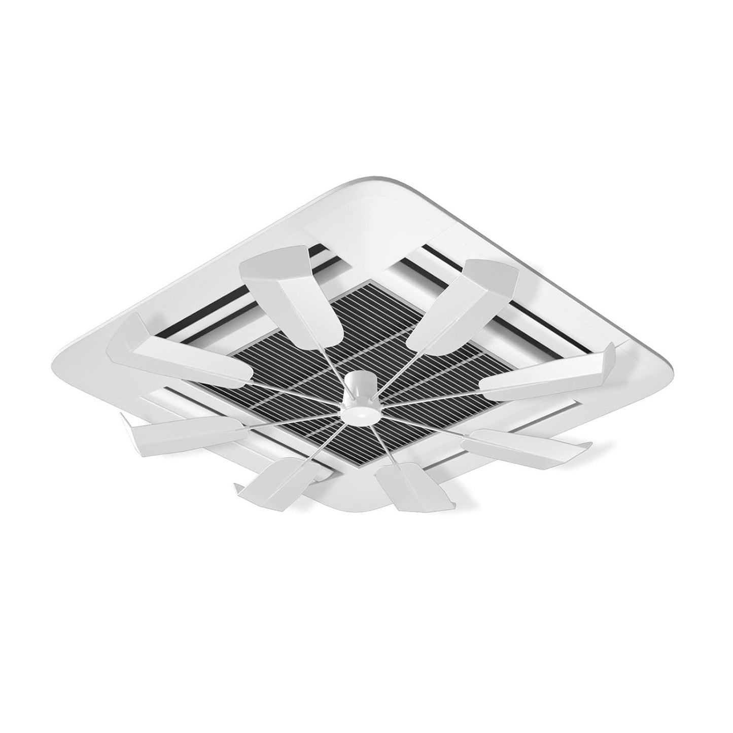 Central Air Conditioner Vent Deflector, Wind Baffle Anti Condensation Outlet Air Baffle for Hall