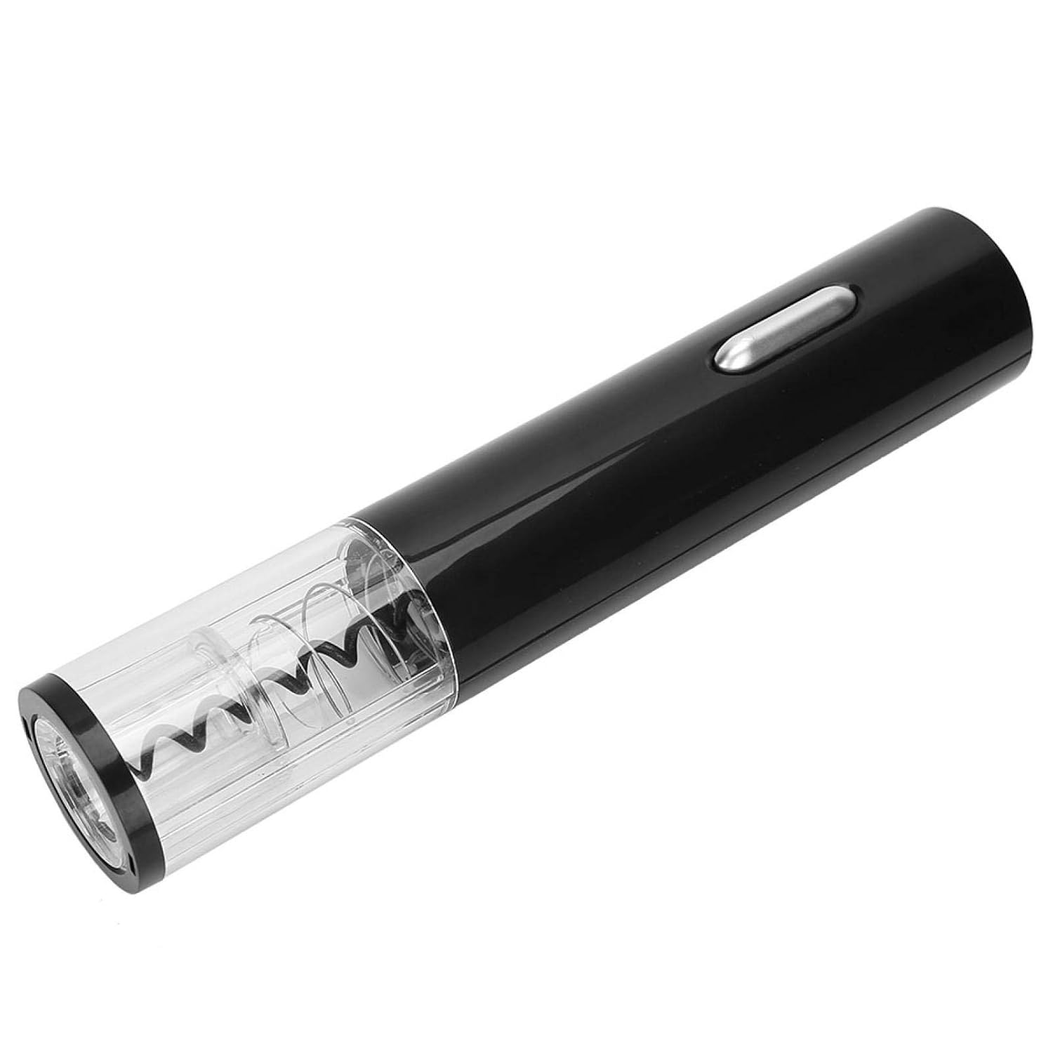 Electric Wine Bottle Opener – Luxury Stainless Steel & Polycarbonate Corkscrew for Effortless Bottle Opening