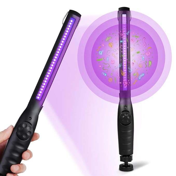 UV Sanitizer Wand – Portable LED UVC Disinfection Stick for Pet Areas & Household Cleaning