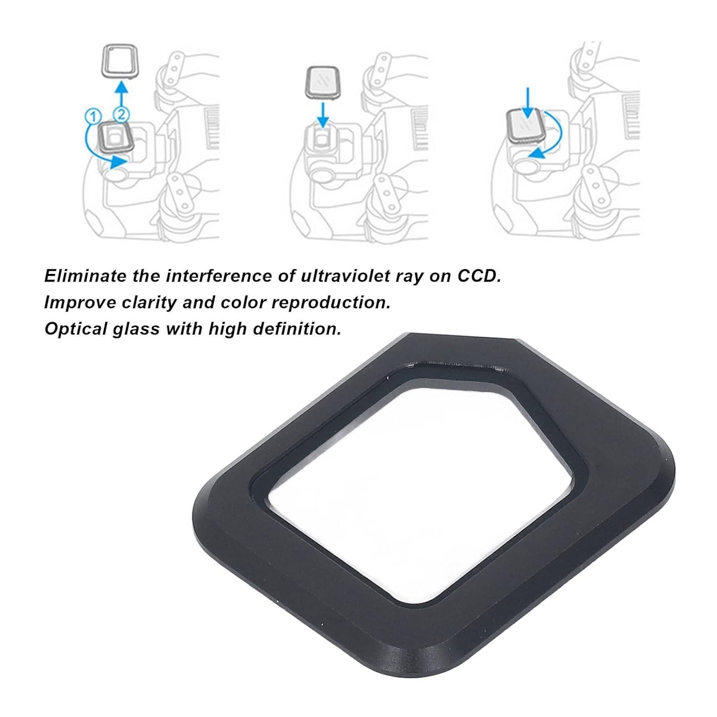 DJI Mavic 3 Classic UV Filter – Optical Glass Lens Protector for Drone Photography