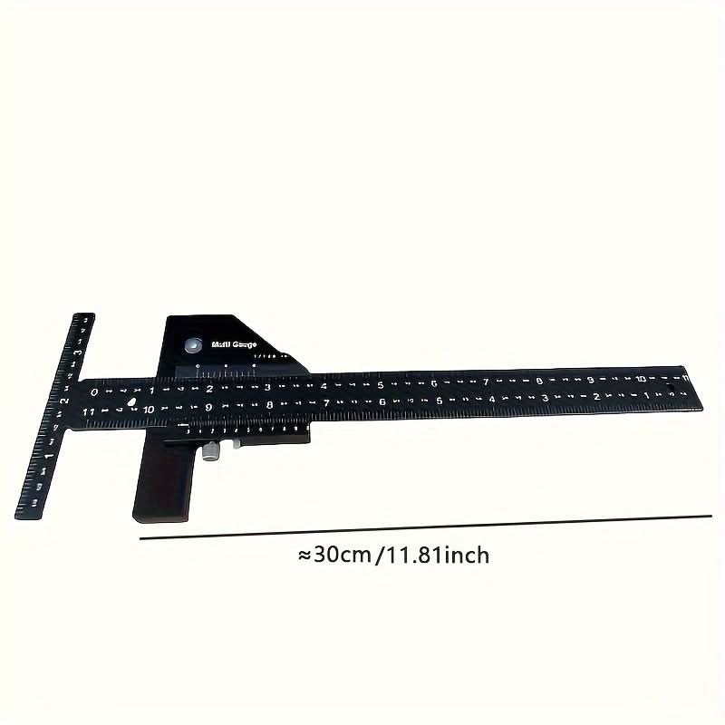 Aluminum T-Square Woodworking Scribing Ruler