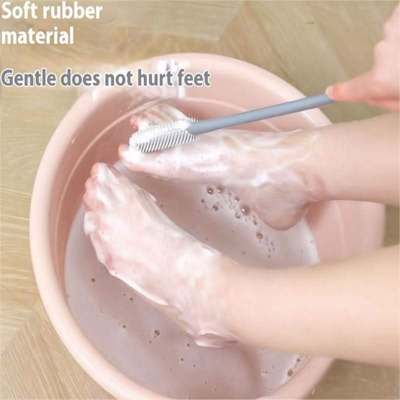 Ergonomic Long Handle Foot Scrub Brush