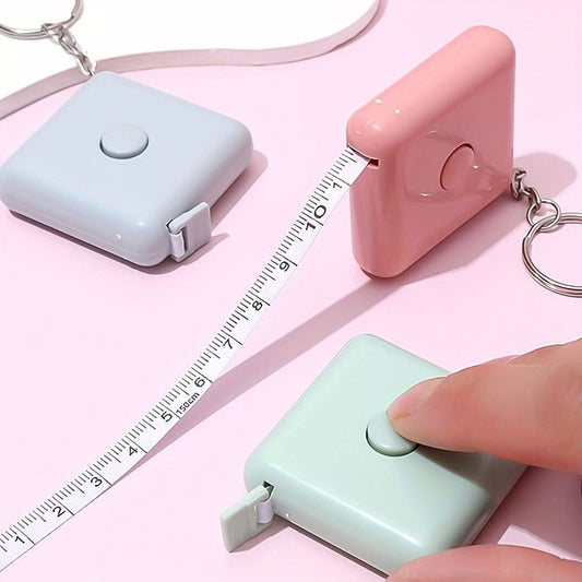 1.5m Retractable Mini Tape Measure – Compact Double-Scale Ruler
