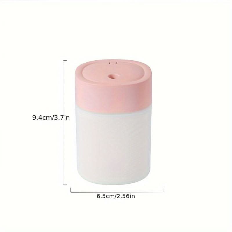 Colorful Mini Humidifier - USB-Powered for Desktop, Car & Home