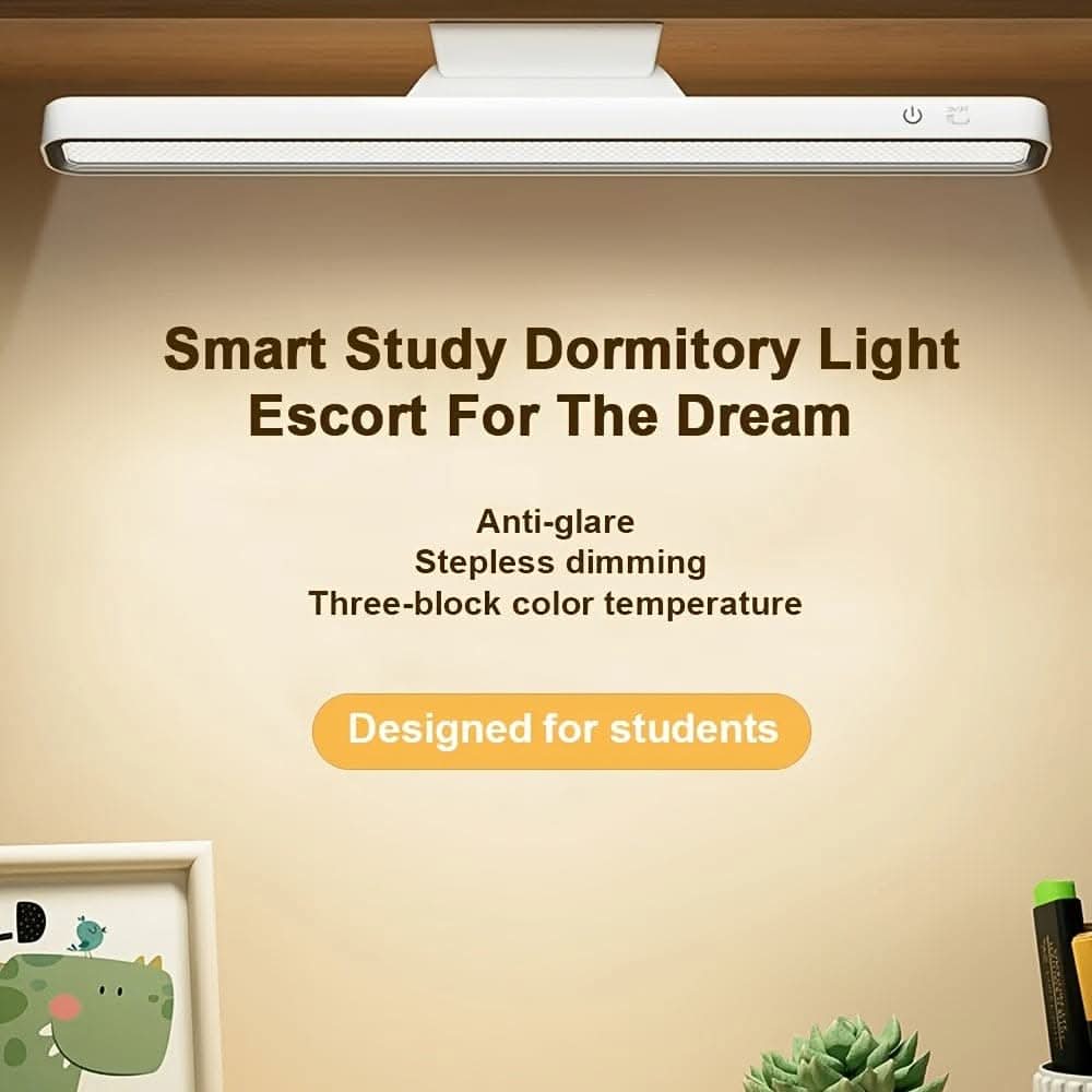 Rechargeable LED Desk Lamp with Adjustable Brightness