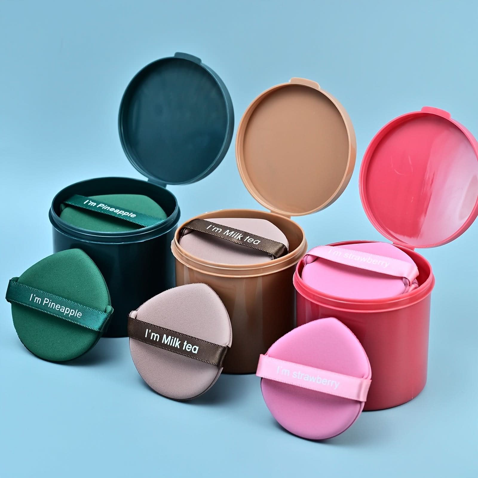 7pcs Air Cushion Makeup Sponge Set