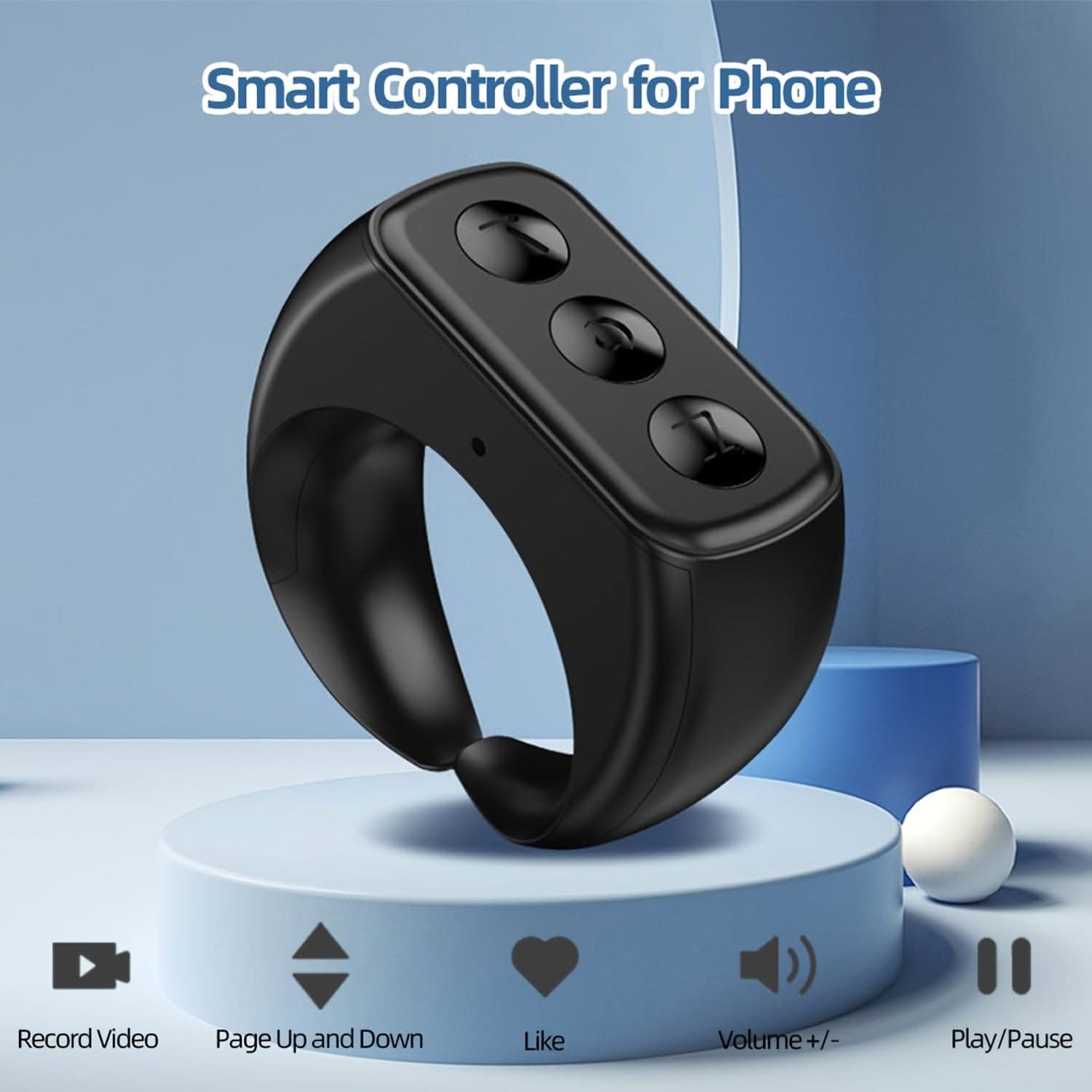 Remote Control for Cell Phone - BT Camera Shutter & Video Recording