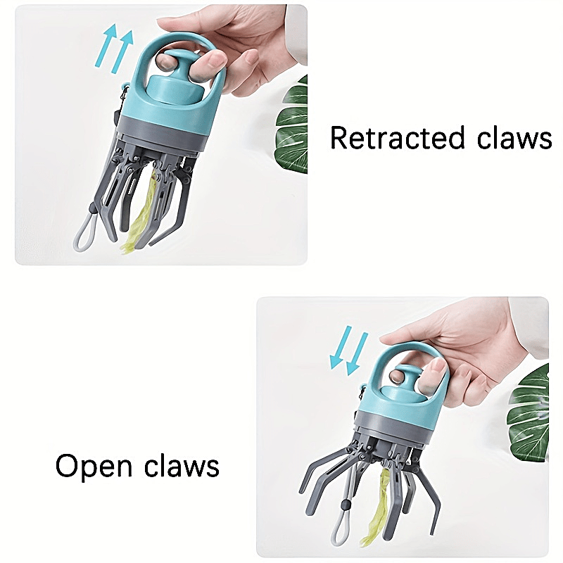 Portable Pet Waste Scooper with Bag Dispenser