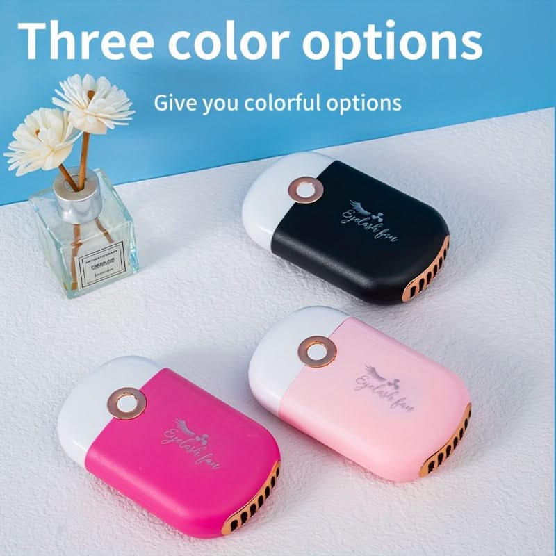 Mini USB Rechargeable Table Fan – Portable Fan with 600mAh Lithium Battery