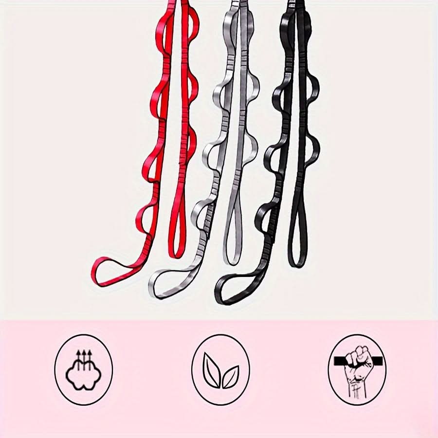 Segmented Yoga Stretching Resistance Strap