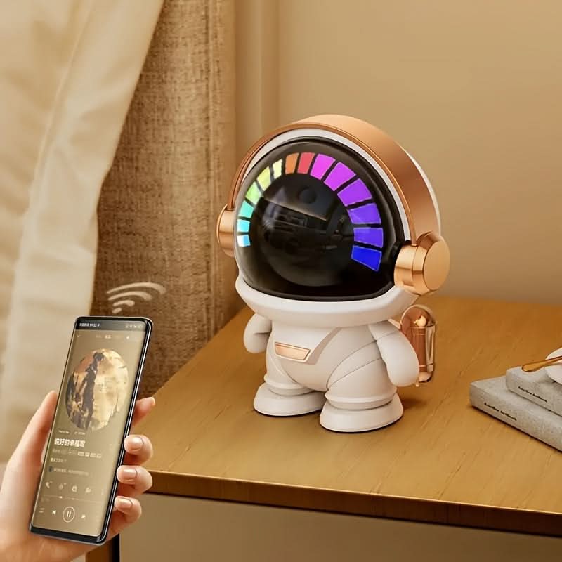 Astronaut Wireless Bluetooth Speaker – Portable Deep Bass Stereo with LED Light