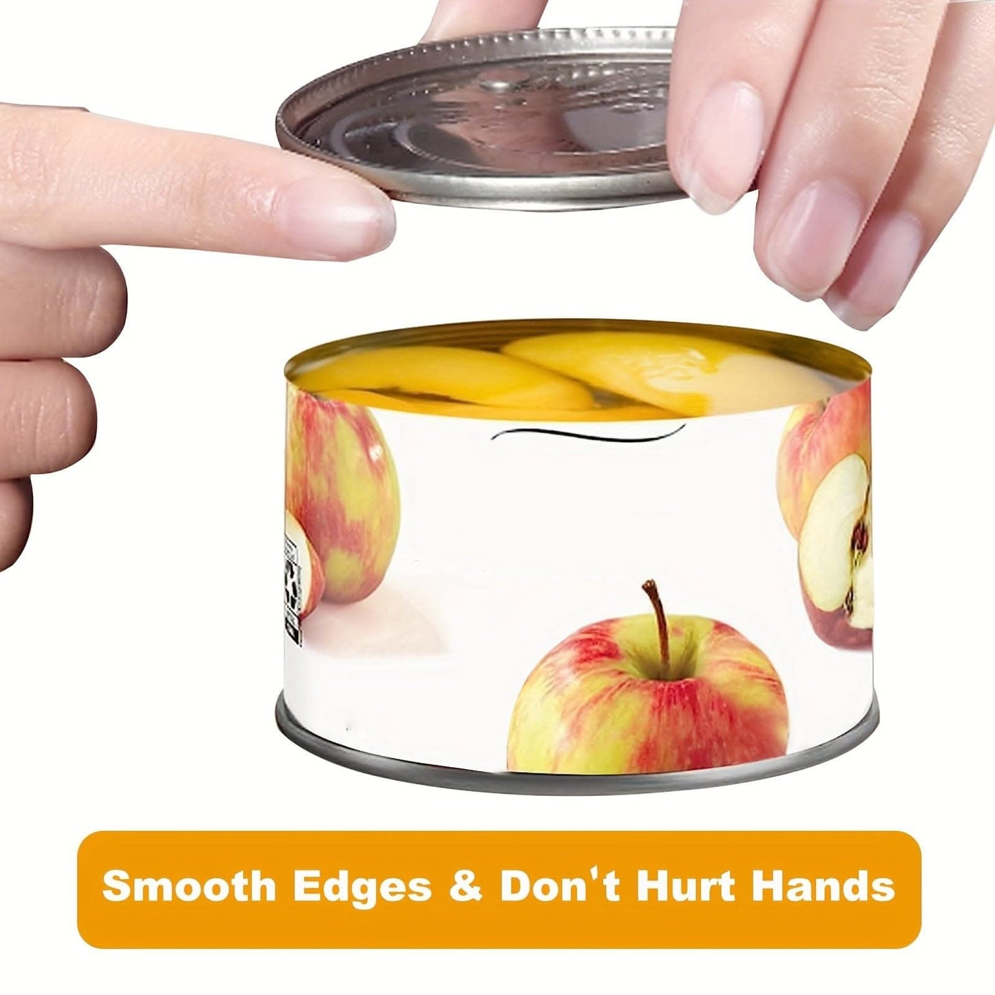 Electric Can Opener – Automatic, Smooth Edge, Battery-Operated