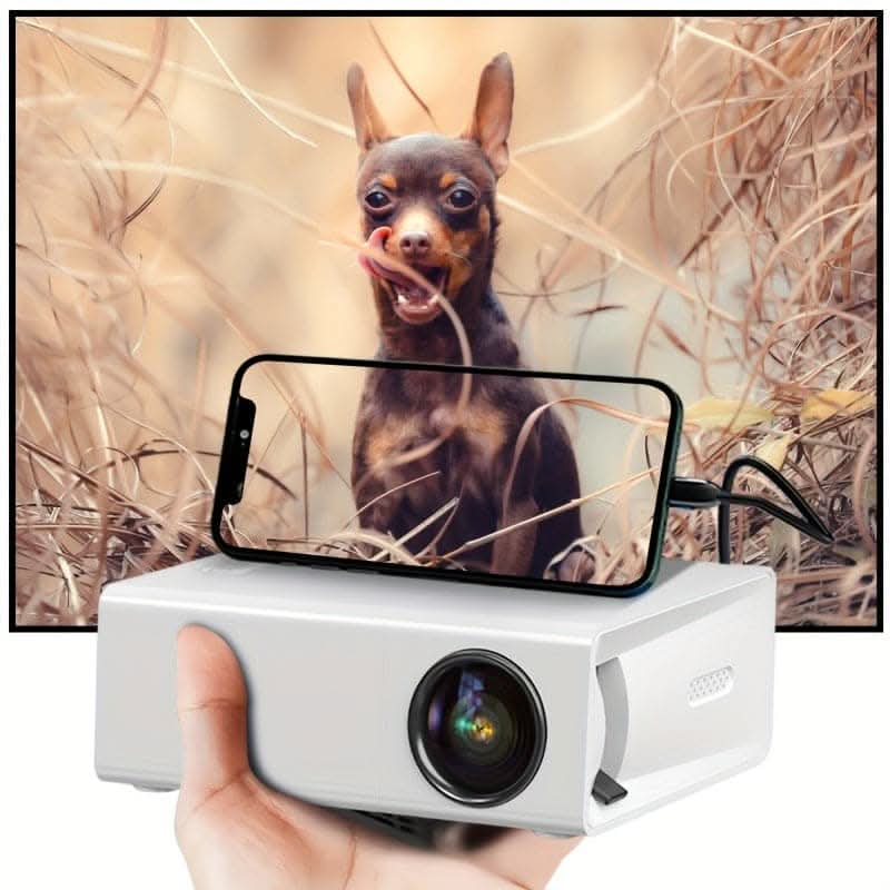 Mini Portable Projector for Home and Outdoor