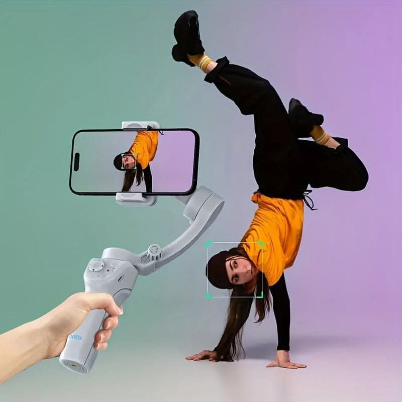 3-Axis Smartphone Gimbal Stabilizer with Auto Tracking
