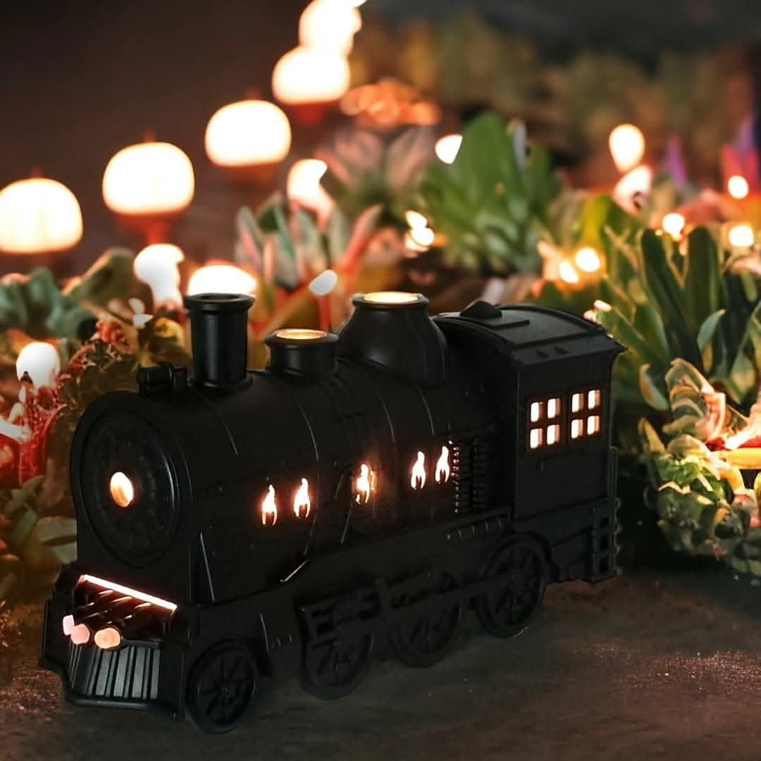 Whimsical Train-Shaped Essential Oil Diffuser - Cool Mist with Dual Spray Modes